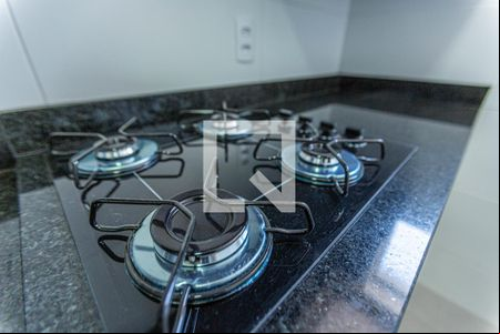 Cozinha de apartamento para alugar com 1 quarto, 30m² em Centro, São Leopoldo