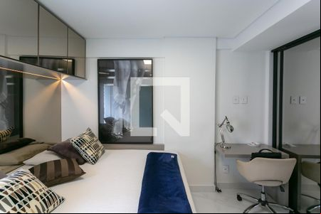 Suíte de apartamento à venda com 1 quarto, 34m² em Funcionários, Belo Horizonte