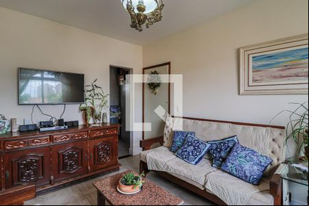 Sala de Estar  de apartamento à venda com 4 quartos, 142m² em São Geraldo, Belo Horizonte