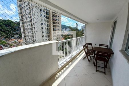 Varanda de apartamento para alugar com 2 quartos, 75m² em Santa Rosa, Niterói