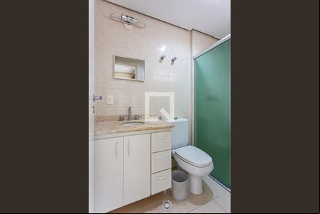 Banheiro de apartamento para alugar com 1 quarto, 41m² em Centro, Santo André