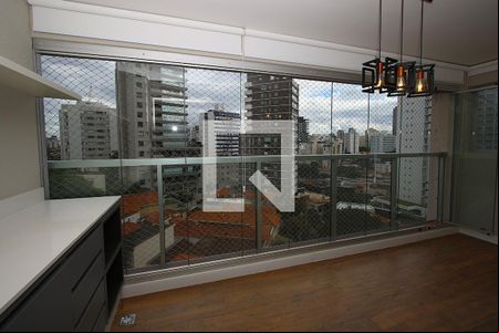 Varanda da Sala de apartamento para alugar com 2 quartos, 69m² em Sumaré, São Paulo