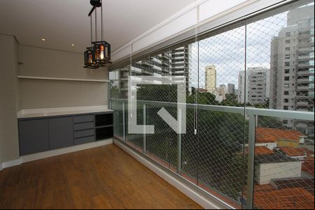 Varanda da Sala de apartamento para alugar com 2 quartos, 69m² em Sumaré, São Paulo