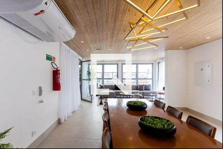 Área comum de apartamento para alugar com 1 quarto, 31m² em Indianópolis, São Paulo
