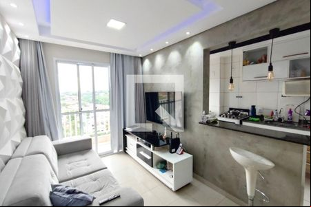 Sala  de apartamento à venda com 2 quartos, 50m² em Jardim Samambaia, Campinas