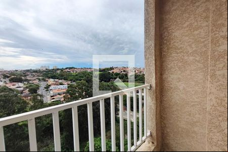 Varanda da Sala de apartamento à venda com 2 quartos, 50m² em Jardim Samambaia, Campinas