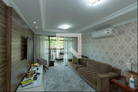 Sala de apartamento para alugar com 4 quartos, 146m² em Nova Campinas, Campinas