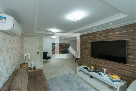 Sala de apartamento para alugar com 4 quartos, 146m² em Nova Campinas, Campinas