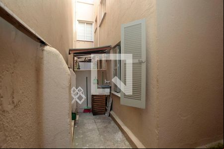 Pátio + Área de Serviço de kitnet/studio para alugar com 1 quarto, 24m² em Santana, Porto Alegre