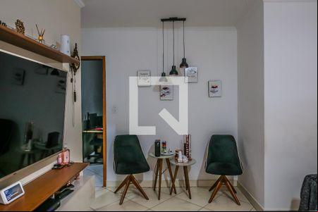 Sala de apartamento à venda com 2 quartos, 92m² em Vila Clarice, Santo André