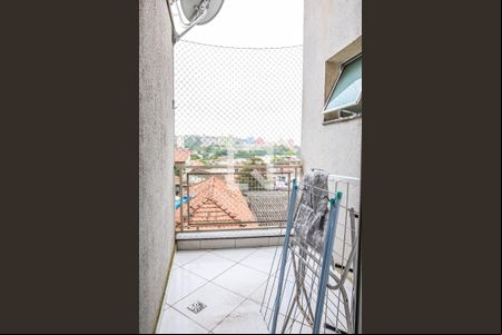 Varanda da Sala de apartamento à venda com 2 quartos, 92m² em Vila Clarice, Santo André