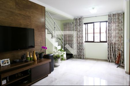 Sala de casa para alugar com 3 quartos, 113m² em Jardim Rina, Santo André