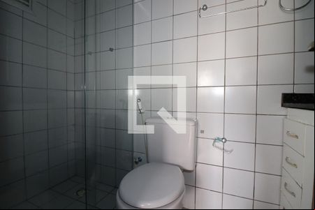 Banheiro da Suíte de apartamento para alugar com 3 quartos, 73m² em Águas Claras, Brasília