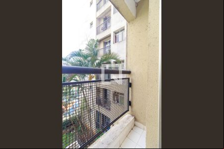 Varanda da Sala de apartamento para alugar com 2 quartos, 54m² em Vila das Belezas, São Paulo