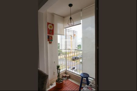 Varanda de apartamento à venda com 2 quartos, 55m² em Jardim Guanabara, Belo Horizonte