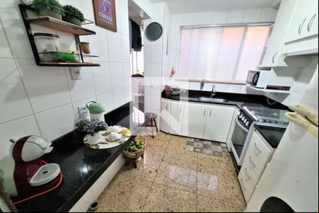 Cozinha de apartamento à venda com 3 quartos, 165m² em Paquetá, Belo Horizonte