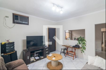 Sala de Estar de casa à venda com 2 quartos, 137m² em Condomínio Maracanã, Santo André