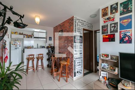 Sala de apartamento à venda com 2 quartos, 53m² em Engenho Nogueira, Belo Horizonte