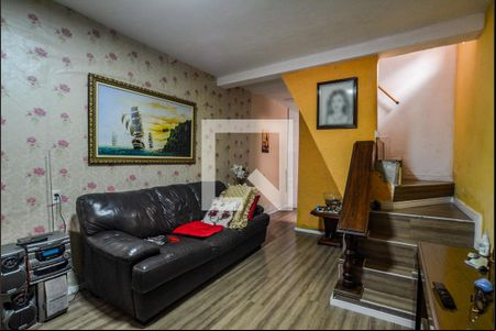 Sala de casa à venda com 2 quartos, 130m² em Jardim Marek, Santo André