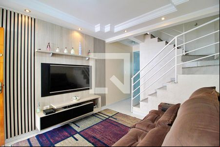 Sala de casa à venda com 2 quartos, 89m² em Jardim, Santo André