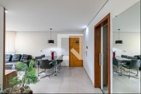 Sala de apartamento à venda com 3 quartos, 131m² em Alto Caiçaras, Belo Horizonte