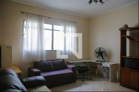 Sala de apartamento para alugar com 2 quartos, 75m² em Paquetá, Santos