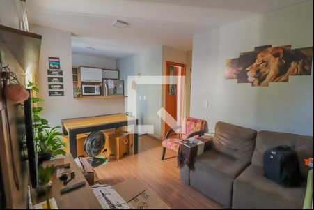 Sala de apartamento para alugar com 2 quartos, 48m² em Feitoria, São Leopoldo