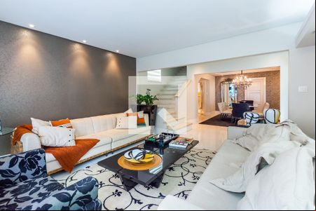 Sala de casa para alugar com 3 quartos, 320m² em Gonzaga, Santos