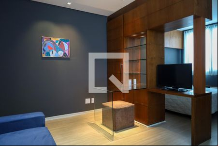 Sala de apartamento para alugar com 1 quarto, 40m² em Estoril, Belo Horizonte