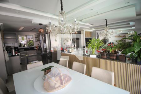 Sala de Jantar de casa de condomínio para alugar com 4 quartos, 260m² em Estância Velha, Canoas