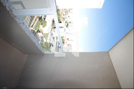 Varanda da Sala de apartamento à venda com 2 quartos, 48m² em Planalto, Belo Horizonte