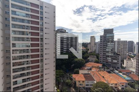 Vista da Varanda de apartamento para alugar com 1 quarto, 30m² em Sumaré, São Paulo