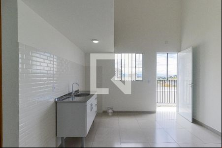 Sala / Cozinha de kitnet/studio para alugar com 1 quarto, 31m² em Jardim Rodolfo, São José dos Campos