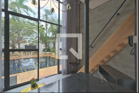 Sala de casa de condomínio para alugar com 1 quarto, 30m² em Cidade Universitária, Campinas