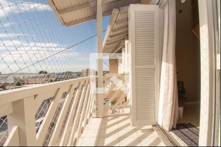 varanda sala de apartamento à venda com 2 quartos, 120m² em Canudos, Novo Hamburgo