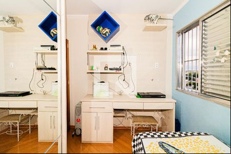 Quarto 1 de apartamento à venda com 3 quartos, 90m² em Parque Novo Mundo, São Paulo