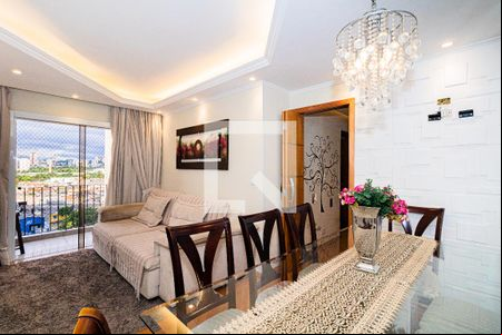 Sala de apartamento à venda com 3 quartos, 90m² em Parque Novo Mundo, São Paulo