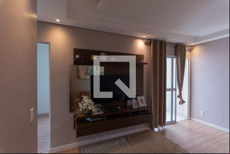 Sala de apartamento para alugar com 2 quartos, 48m² em Jardim Ipaussurama, Campinas