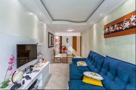 Sala de apartamento à venda com 2 quartos, 122m² em Jardim Stella, Santo André