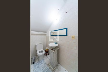 Lavabo de casa à venda com 3 quartos, 180m² em Jardim Stella, Santo André