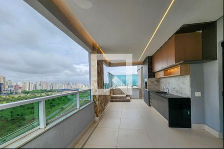 Varanda de apartamento para alugar com 4 quartos, 346m² em Park Lozandes, Goiânia