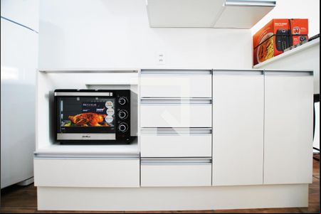 Cozinha de kitnet/studio à venda com 1 quarto, 27m² em Partenon, Porto Alegre