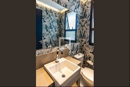 Lavabo de apartamento para alugar com 1 quarto, 46m² em Santa Cecilia, São Paulo