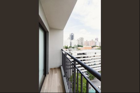 Varanda de kitnet/studio para alugar com 1 quarto, 25m² em Perdizes, São Paulo