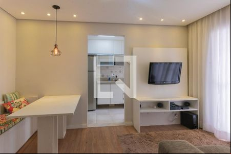 Sala de apartamento para alugar com 2 quartos, 49m² em Vila Mimosa, Campinas