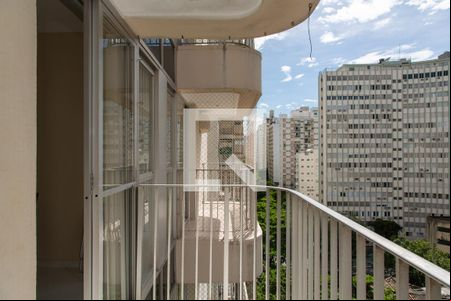 Varanda de apartamento para alugar com 3 quartos, 98m² em Centro, Guarujá