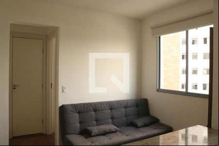 Sala de apartamento para alugar com 1 quarto, 31m² em Várzea da Barra Funda, São Paulo