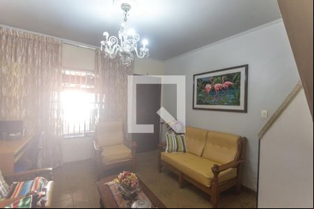Sala de estar de casa à venda com 2 quartos, 127m² em Jardim Maria Adelaide, São Bernardo do Campo