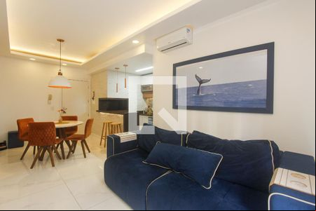 Sala de apartamento à venda com 1 quarto, 67m² em São Sebastião, Porto Alegre