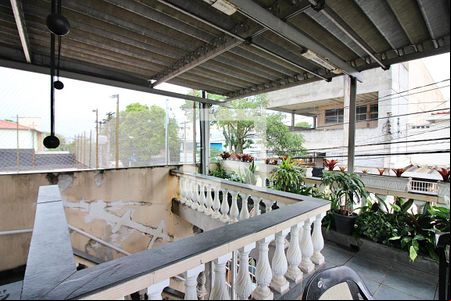 Varanda da Sala de casa à venda com 4 quartos, 242m² em Jordanópolis, São Bernardo do Campo
